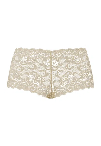 Hanro Luxury Moments Lace Boyleg In Multi