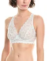 Hanro Luxury Moments Lace Unlined Underwire Bra In Neutral