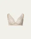 Hanro Luxury Moments Soft Cup Lace Bra In Ice Cappuccino