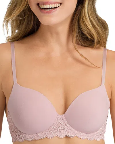 Hanro Luxury Moments T-shirt Bra In Pink
