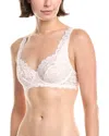 Hanro Luxury Moments Lace Unlined Underwire Bra In White
