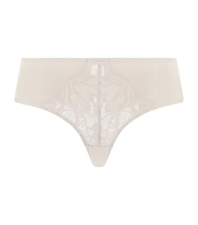 Hanro Lysia Midi Briefs In Gray