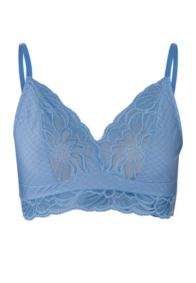 Hanro Marilyn Soft Cup Bra In Blue