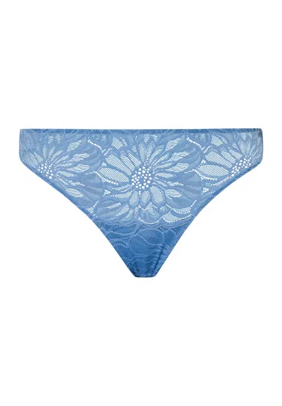 Hanro Marilyn Thong In Blue