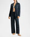 HANRO MARLENE BAROQUE-PRINT VISCOSE PAJAMA SET