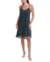 Hanro Marlene Chemise In Blue