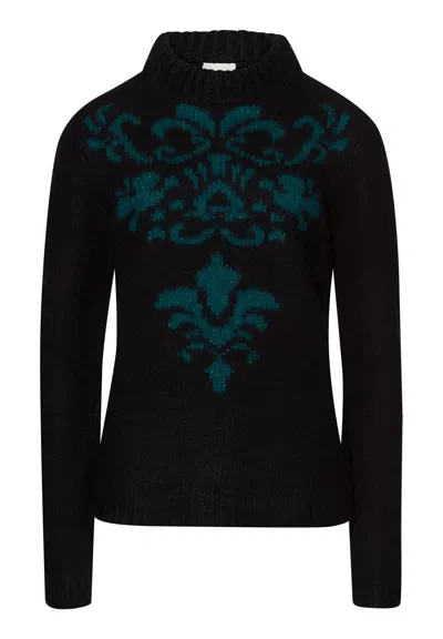 Hanro Marlene Wool And Cashmere Knit Pullover In Multi