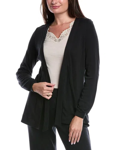 HANRO HANRO MARLENE WOOL-BLEND FRONT-TIE CARDIGAN