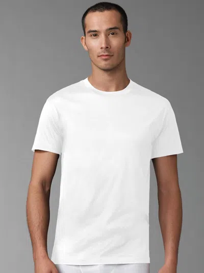 Hanro Men's Cotton Tee In White