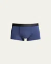 Hanro Micro Touch Trunks In Midnight Navy