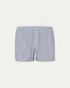 Hanro Fancy Woven Boxers In Light Grey S