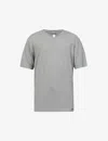 Hanro Superior Mercerised Stretch-cotton T-shirt In Stone Melange