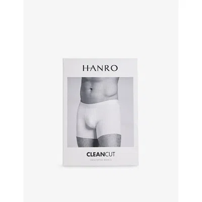 Hanro Mens  Clean Cut Seamless Stretch-modal Boxers