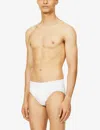 Hanro Stretch Cotton Essentials Briefs In White