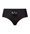 Hanro Mercerised Cotton Kalea Maxi Briefs In Black
