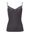 Hanro Mercerised Cotton Moments Camisole In Black