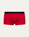 Hanro Micro Touch Boxer Brief In Red