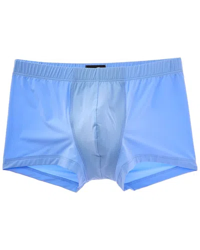 Hanro Micro Touch Boxer Brief In Blue