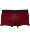 Hanro Micro Touch Boxer Brief In Burgundy
