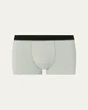 Hanro Micro Touch Boxer Brief In Mineral Green