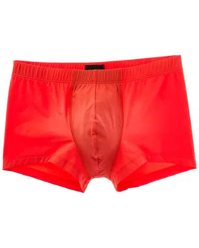 Hanro Micro Touch Boxer Brief In Orange