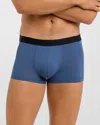 Hanro Micro Touch Trunks In Slate Blue
