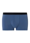 Hanro Micro Touch Boxer Brief In Slate Blue
