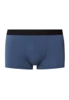 Hanro Micro Touch Boxer Brief In Vintage Indigo