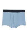 Hanro Micro Touch Boxer Briefs In Blue
