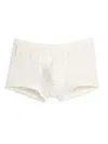 Hanro Men's Micro Touch Boxer Briefs In White