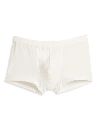 Hanro Men's Micro Touch Boxer Briefs In White
