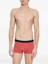 Hanro Micro Touch Boxer Brief In Red