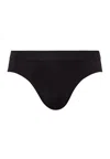 Hanro Natural Function Tencel And Cotton Brief In Black