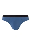 Hanro Micro Touch Briefs In Slate Blue