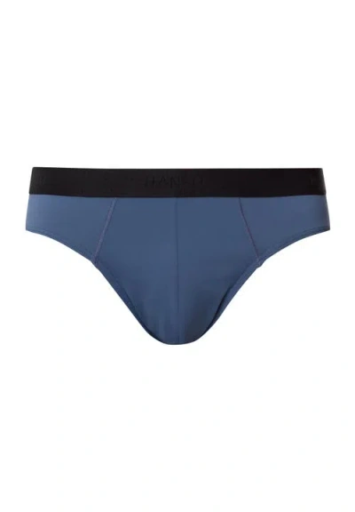 Hanro Micro Touch Brief In Vintage Indigo