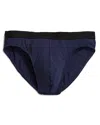 Hanro Micro-touch Briefs In Midnight Navy