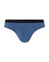 Hanro Micro Touch Briefs In Slate Blue