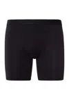 Hanro Micro Touch Long Boxer Brief In Black