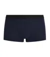 Hanro Micro Touch Trunks In Navy