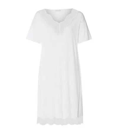 Hanro Modal Cira Nightdress In Ivory