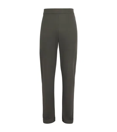 Hanro Modal-wool Woolen Comfort Lounge Trousers In Gray
