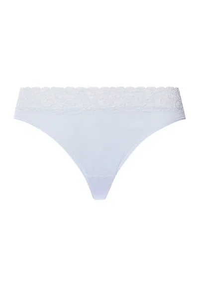 Hanro Moments Cotton High Cut Brief In Multi