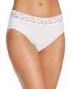 Hanro Womens White Moments Midi Briefs L In White