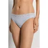 Hanro Moments High Cut Bikini In Blue