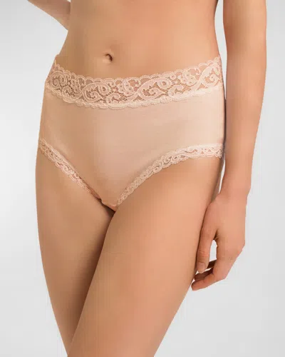 HANRO MOMENTS LACE-TRIM FULL BRIEF