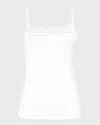 Hanro Moments Lace-trimmed Camisole In Multi
