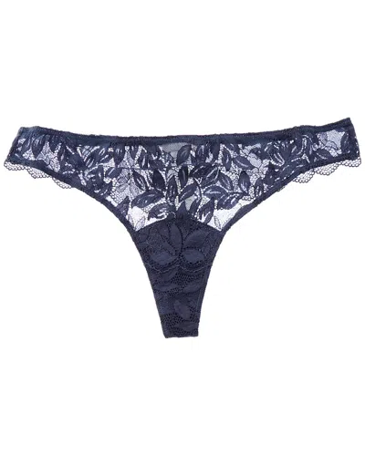 Hanro Moments Thong In Blue
