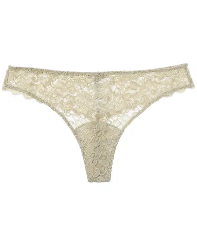 Hanro Moments Thong In Green