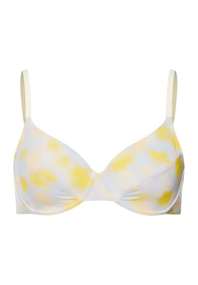 Hanro Monea Watercolor Underwire Bra In White