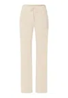 Hanro Natural Elegance Drawstring Lounge Pants In Neutral